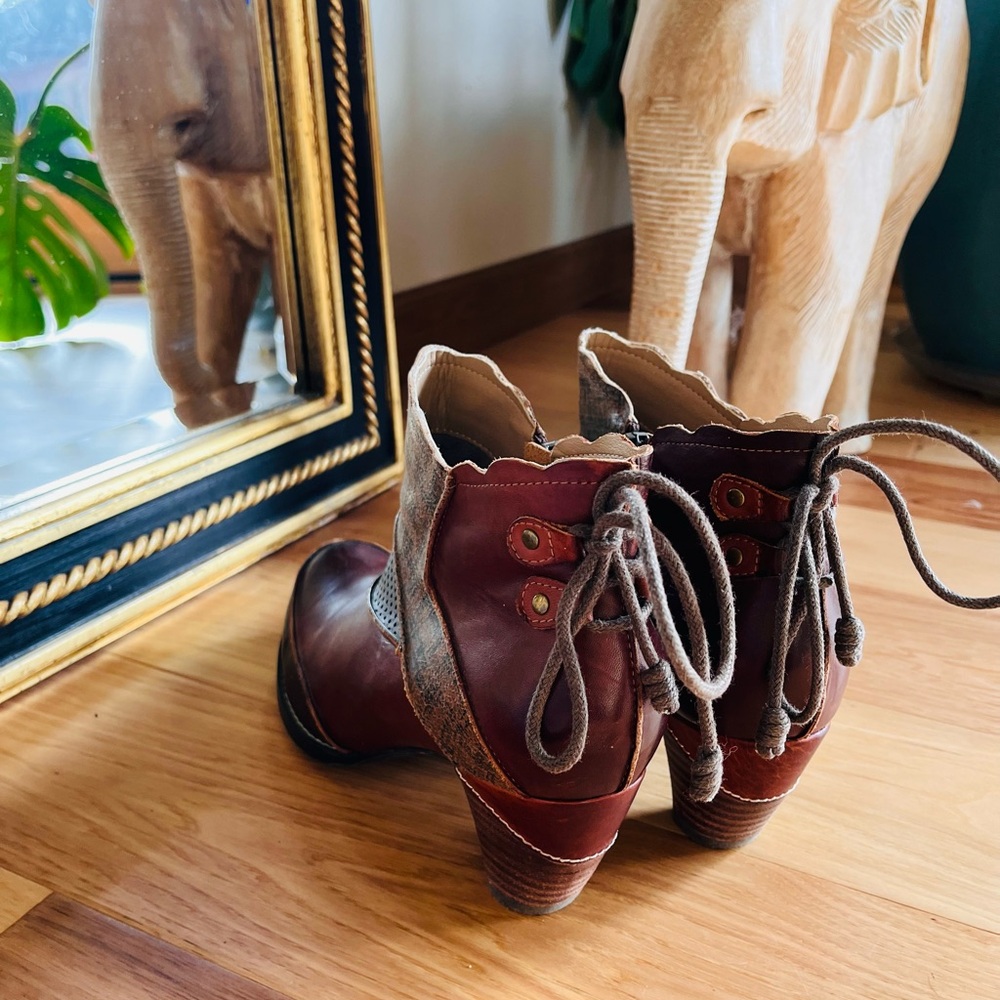 Corkys Boutique Leather Booties - Picture 3 of 5
